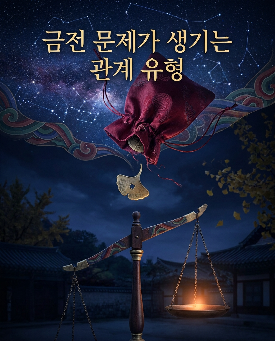 금전 문제가 생기는 관계 유형 대표 이미지