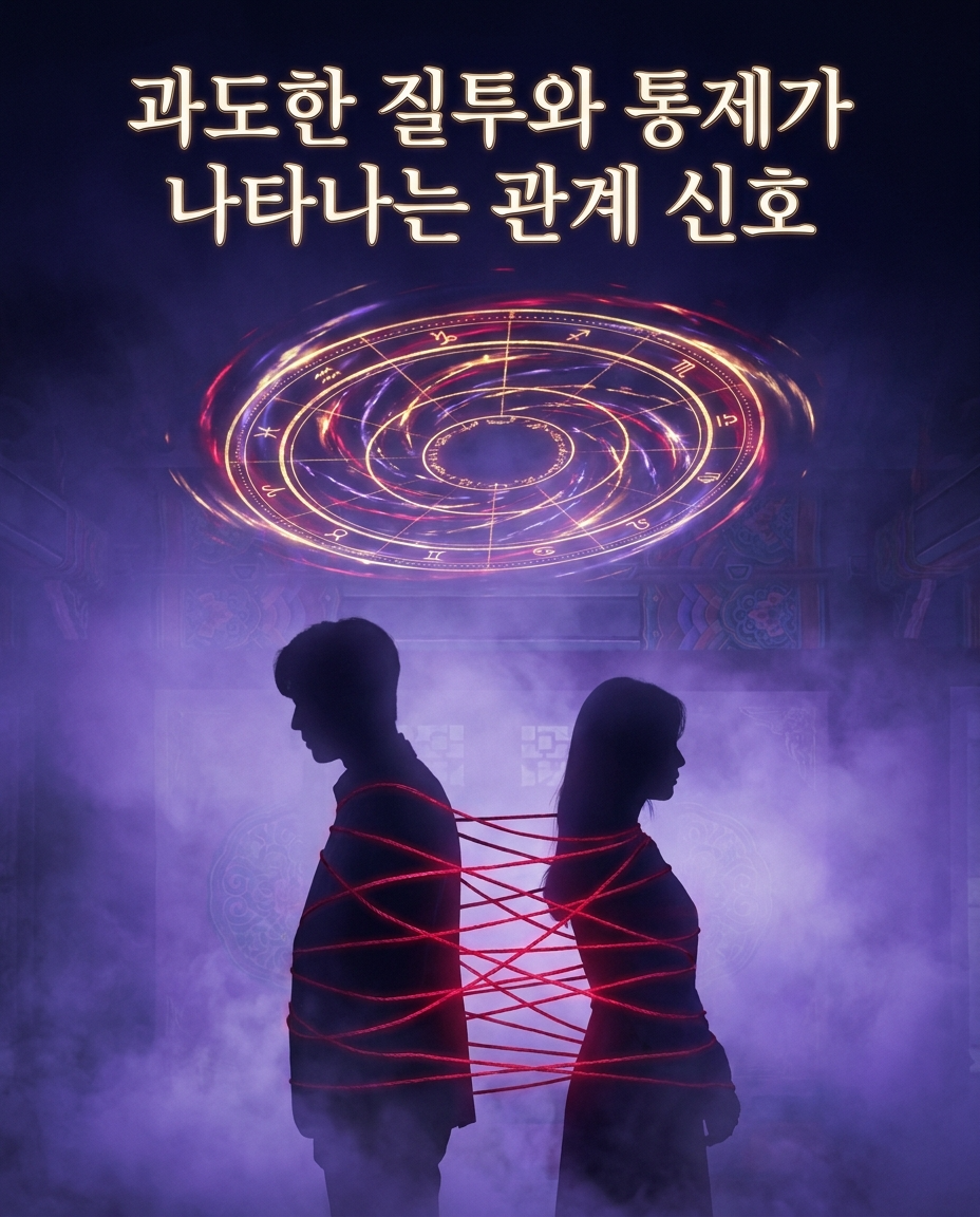 과도한 질투와 통제가 나타나는 관계 신호 대표 이미지