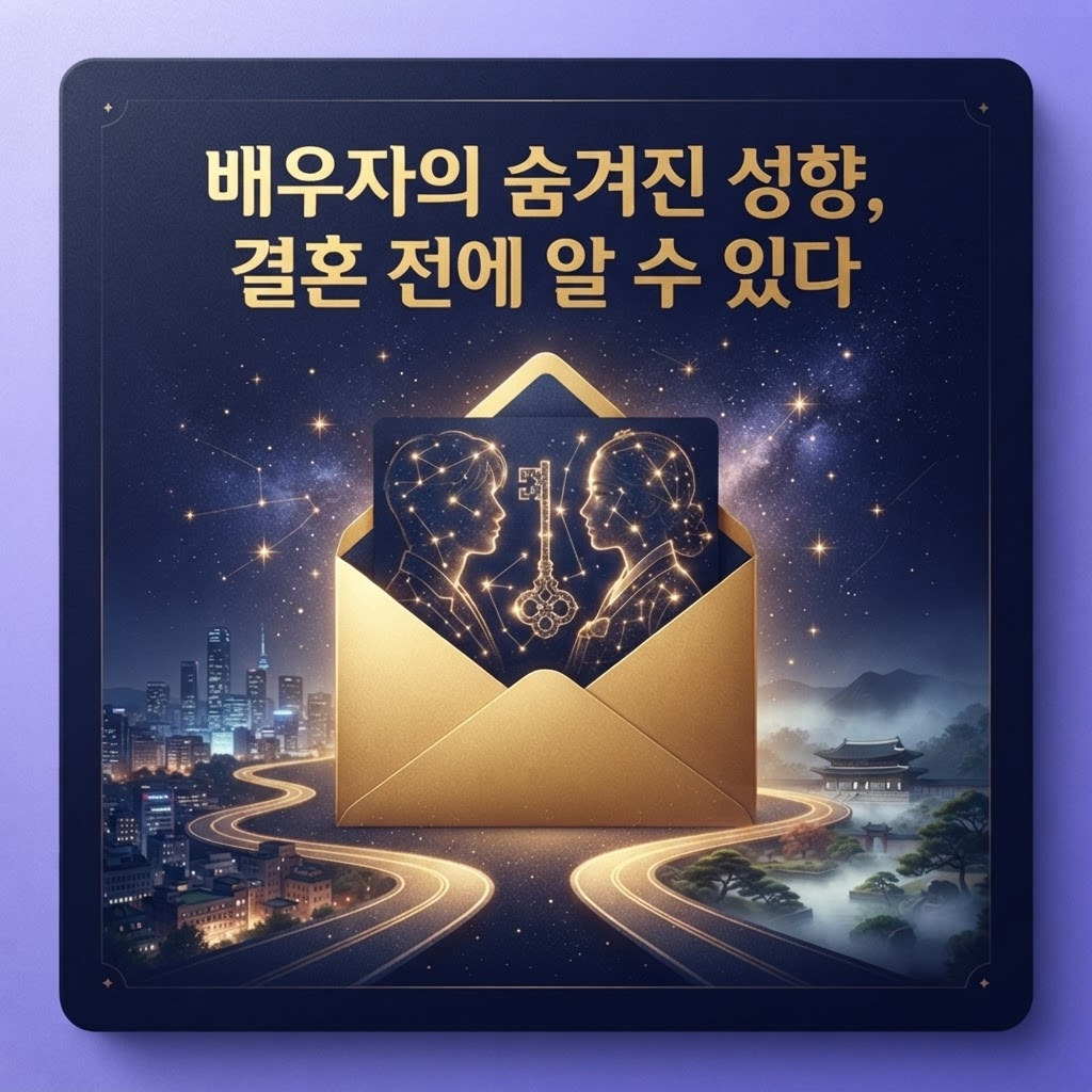 배우자의 숨겨진 성향, 결혼 전에 알 수 있다 상품 이미지