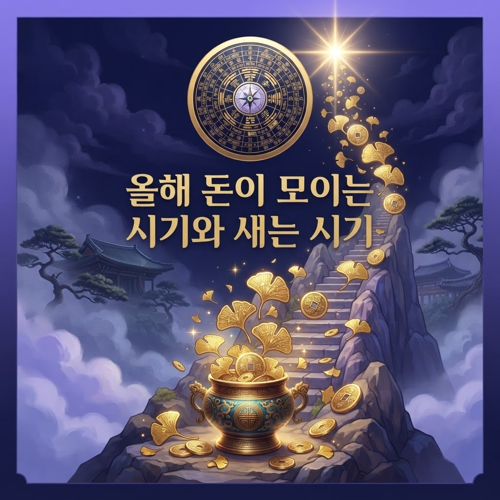 올해 돈이 모이는 시기와 새는 시기 상품 이미지