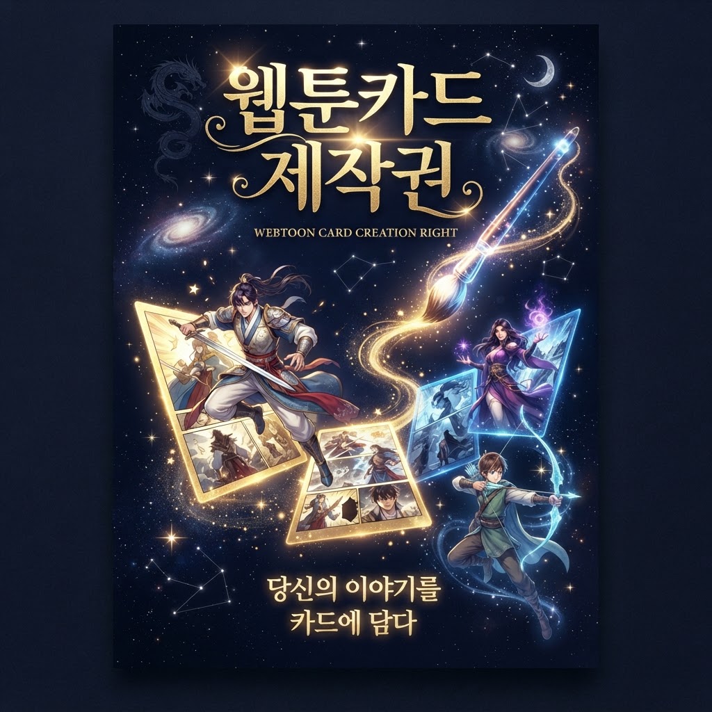 웹툰카드 제작권 대표 이미지