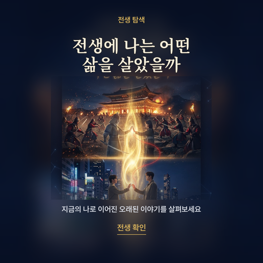 전생에 나는 어떤 삶을 살았을까 카드